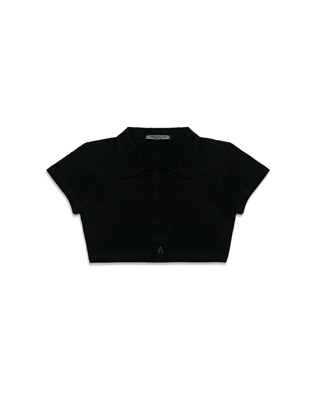 Polo Crop Top Half Sleeve