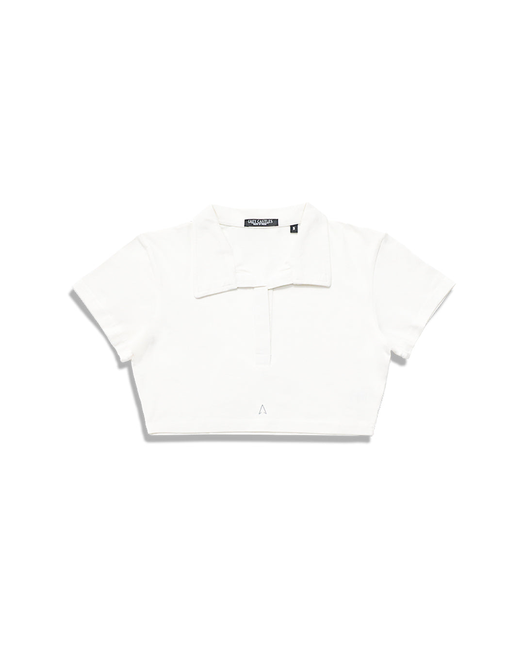 Polo Crop Top Half Sleeve